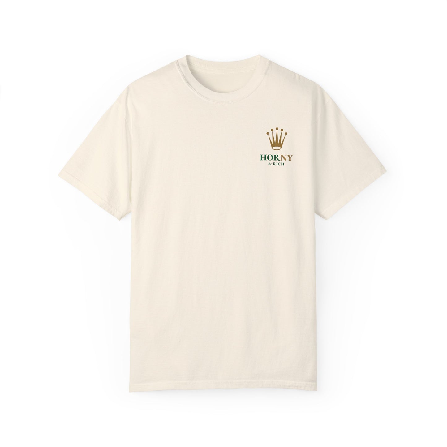 Horny & Rich Crown T-Shirt - Ivory