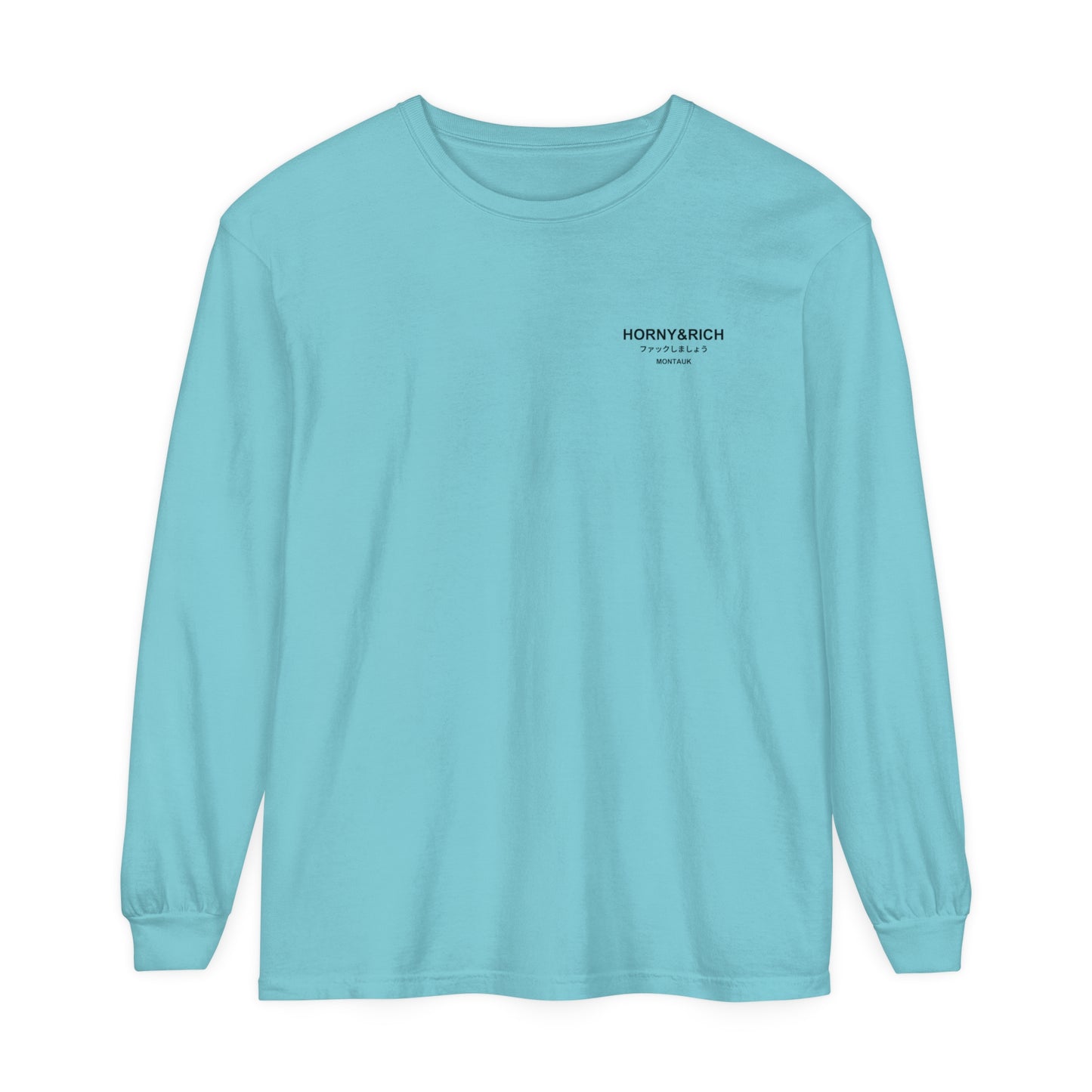 Long Sleeve Japanese Crew Neck - Mint