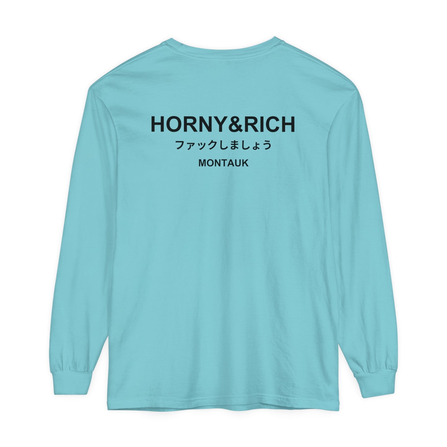 Long Sleeve Japanese Crew Neck - Mint