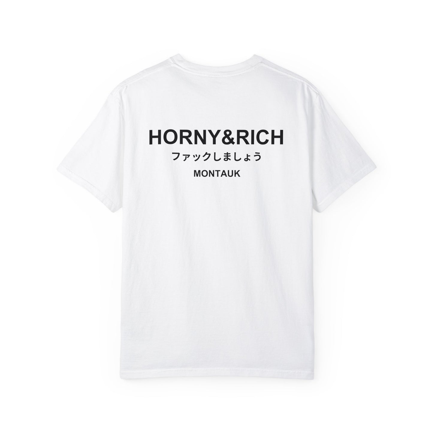 Horny & Rich Japanese T-Shirt - White