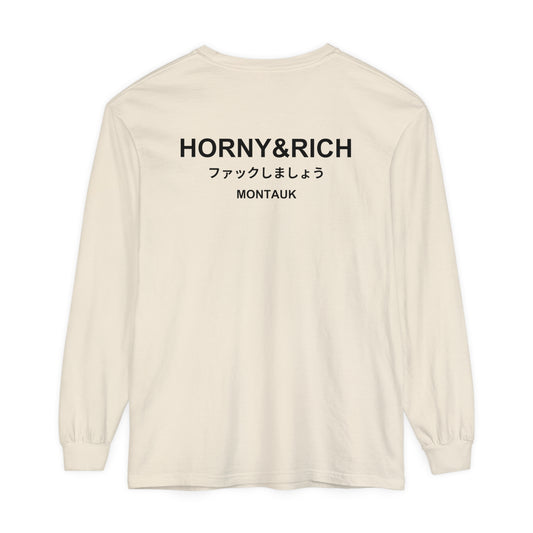 Long Sleeve Japanese Crew Neck - Ivory