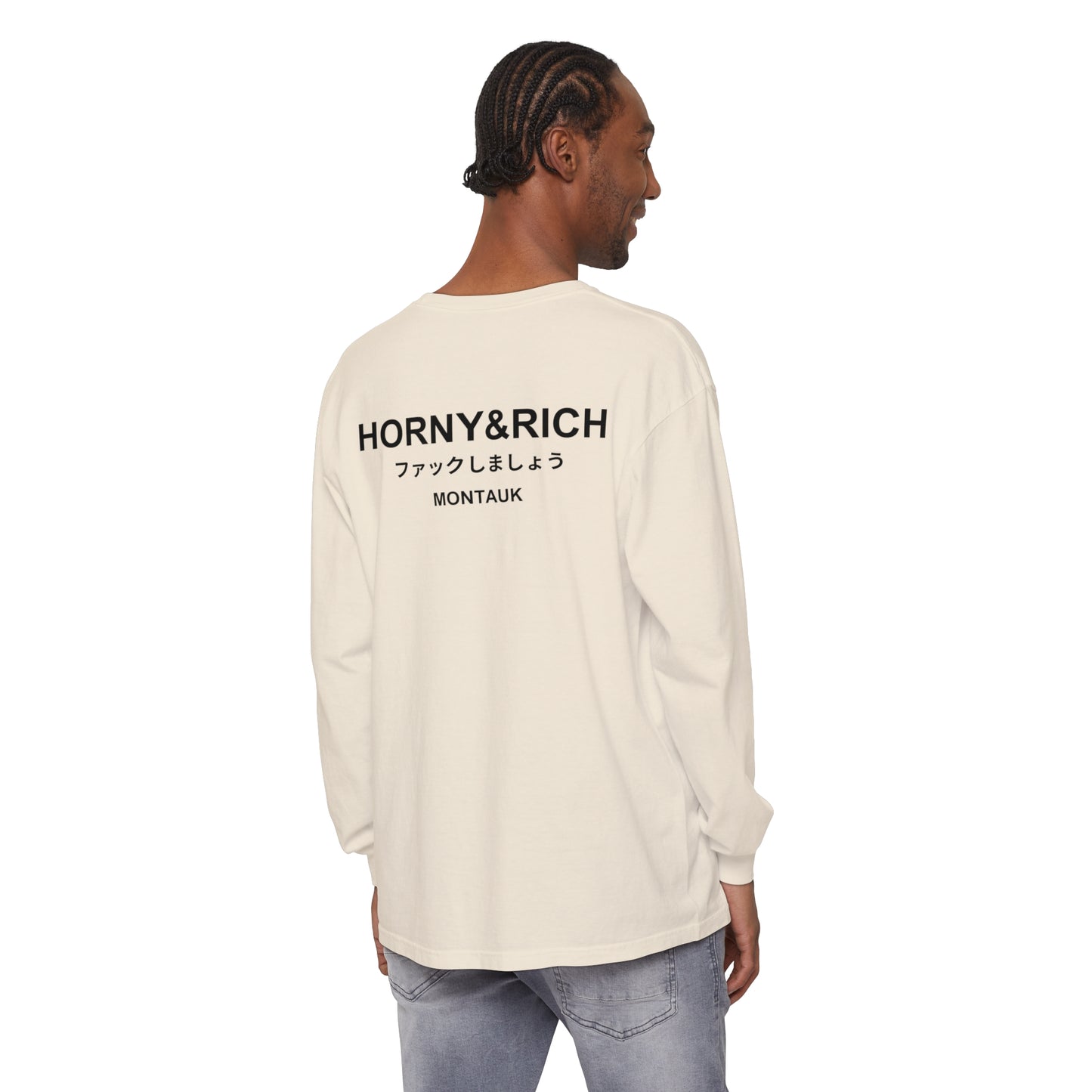 Long Sleeve Japanese Crew Neck - Ivory