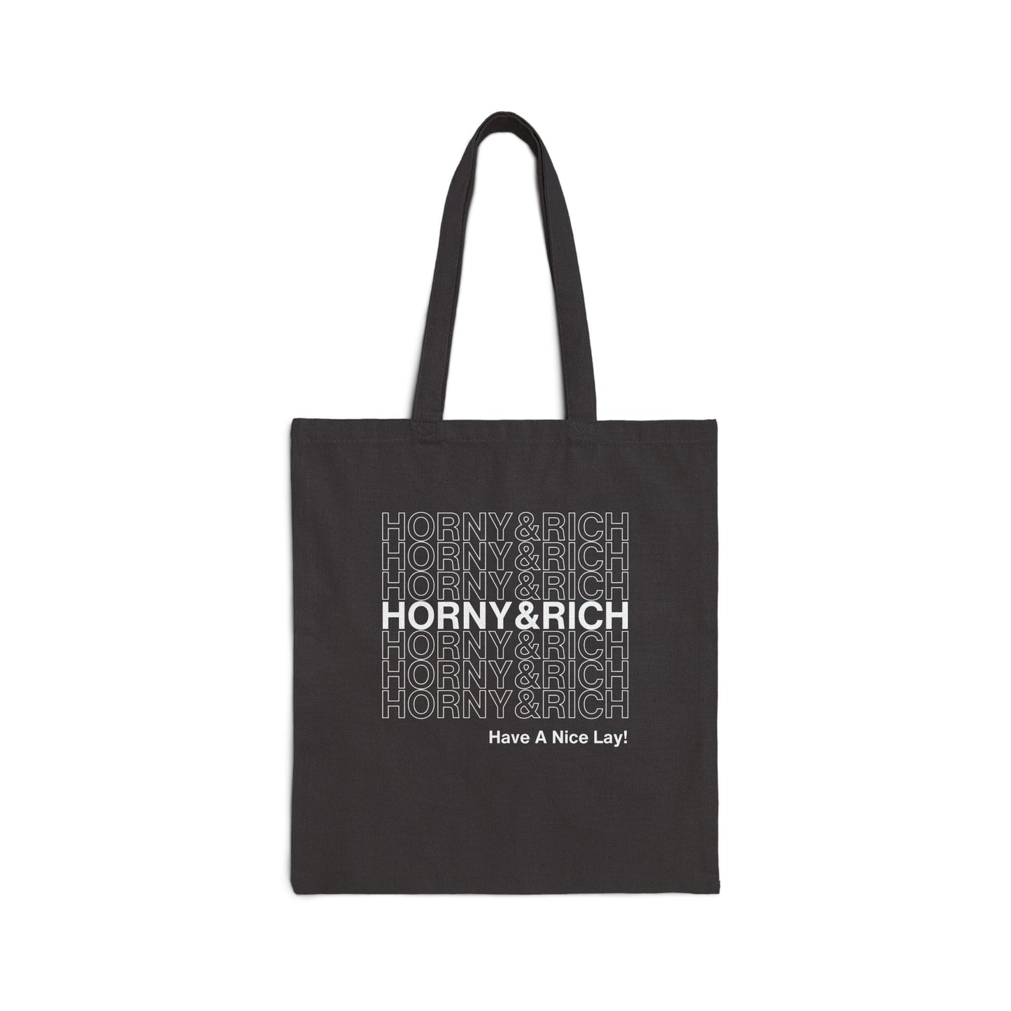 Horny & Rich Canvas Tote Bag